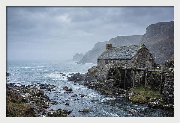 Coastal Watermill Serenity