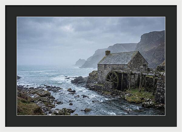 Coastal Watermill Serenity