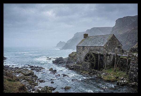 Coastal Watermill Serenity