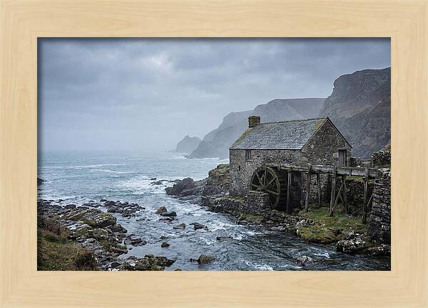 Coastal Watermill Serenity