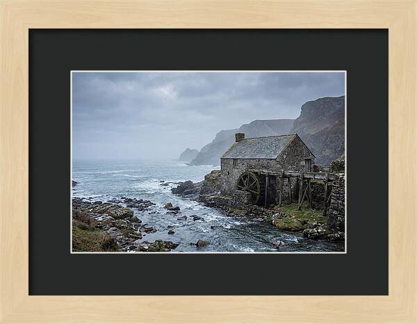 Coastal Watermill Serenity