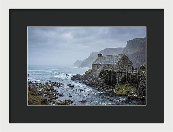 Coastal Watermill Serenity