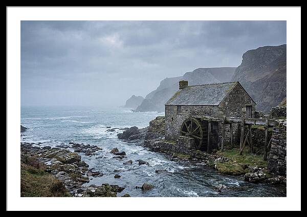 Coastal Watermill Serenity