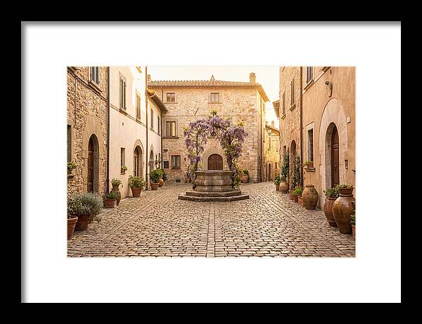 Cobbled Courtyard Serenity