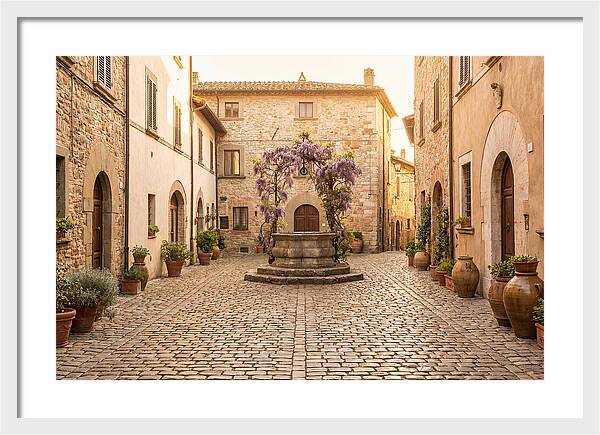 Cobbled Courtyard Serenity
