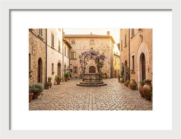 Cobbled Courtyard Serenity
