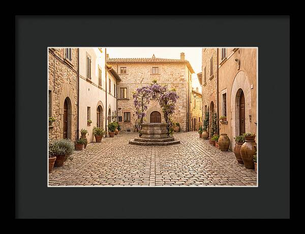 Cobbled Courtyard Serenity