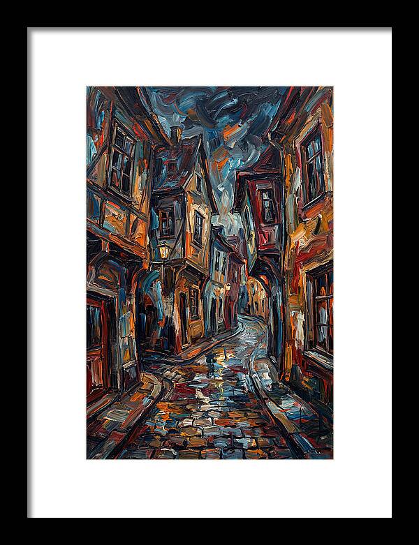Cobblestone Street Serenity