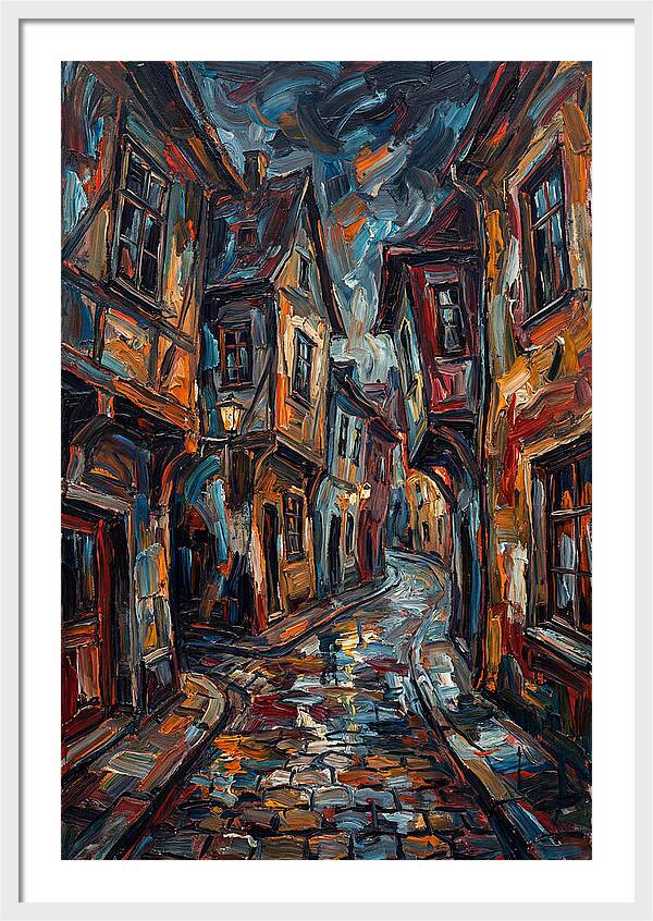 Cobblestone Street Serenity