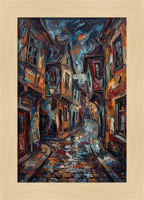 Cobblestone Street Serenity