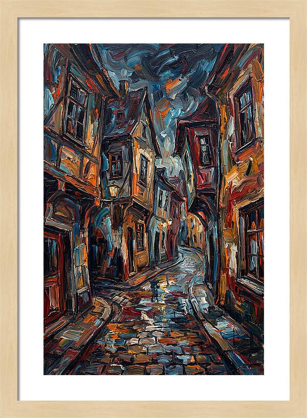Cobblestone Street Serenity