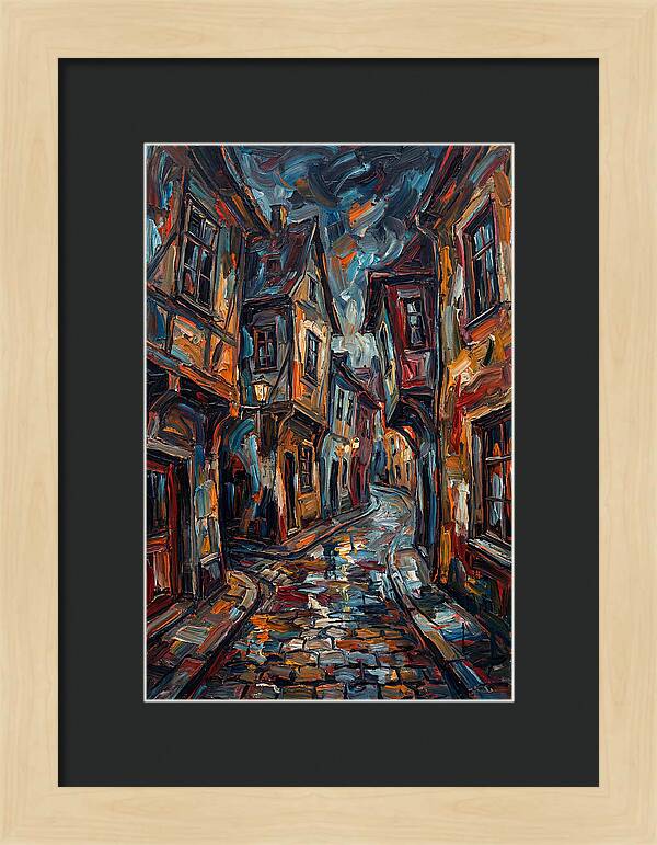 Cobblestone Street Serenity