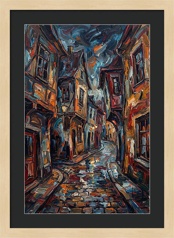 Cobblestone Street Serenity