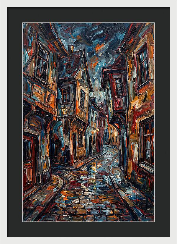 Cobblestone Street Serenity