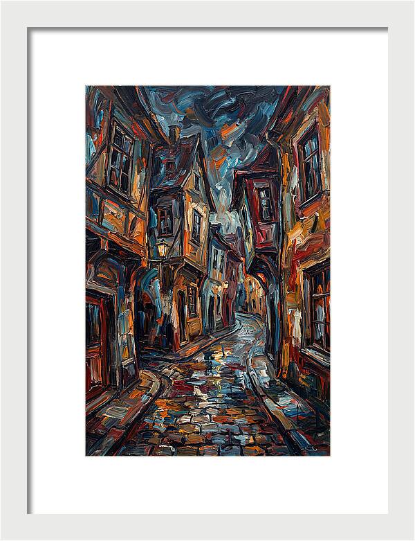 Cobblestone Street Serenity