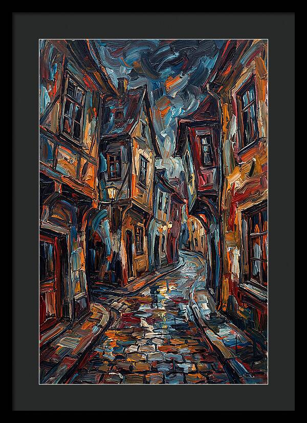 Cobblestone Street Serenity