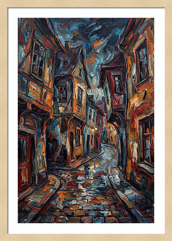 Cobblestone Street Serenity
