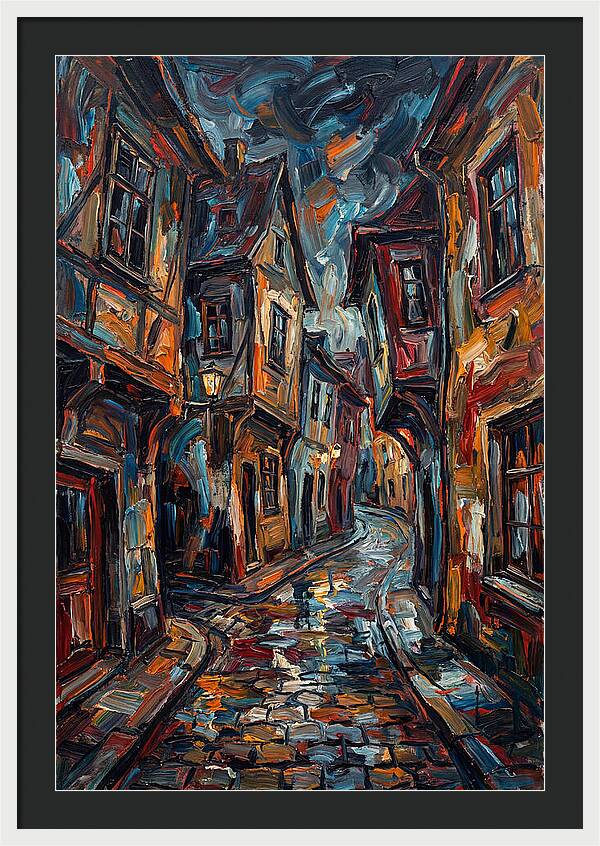 Cobblestone Street Serenity