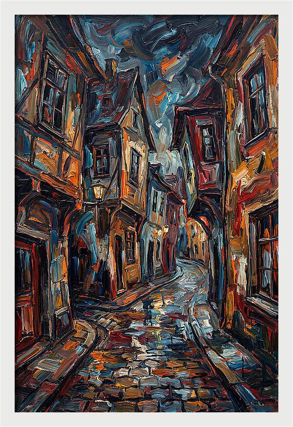 Cobblestone Street Serenity
