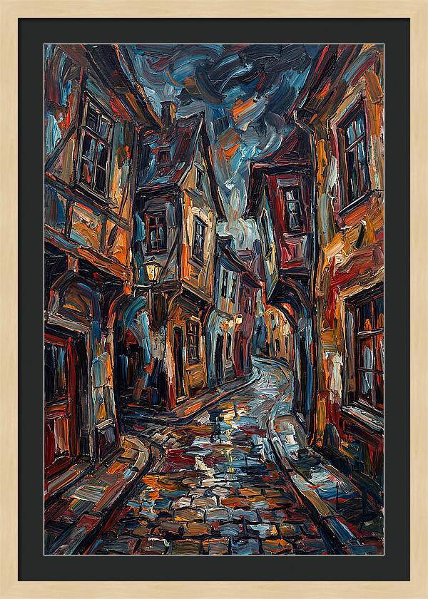 Cobblestone Street Serenity