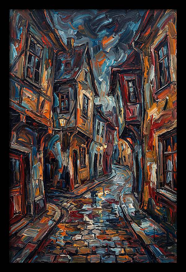 Cobblestone Street Serenity