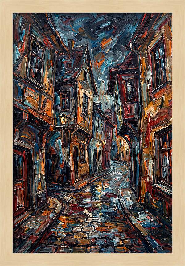 Cobblestone Street Serenity