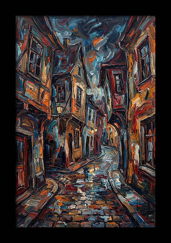 Cobblestone Street Serenity