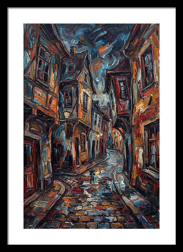 Cobblestone Street Serenity