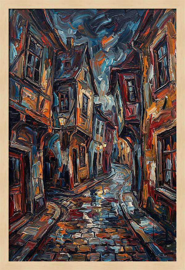 Cobblestone Street Serenity