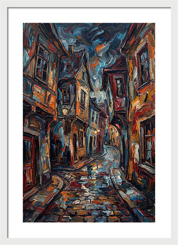Cobblestone Street Serenity