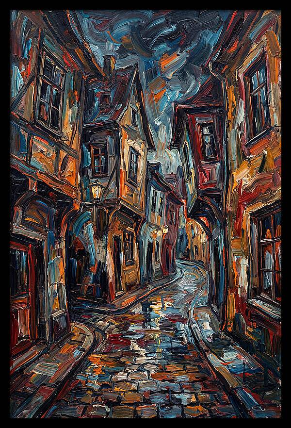 Cobblestone Street Serenity