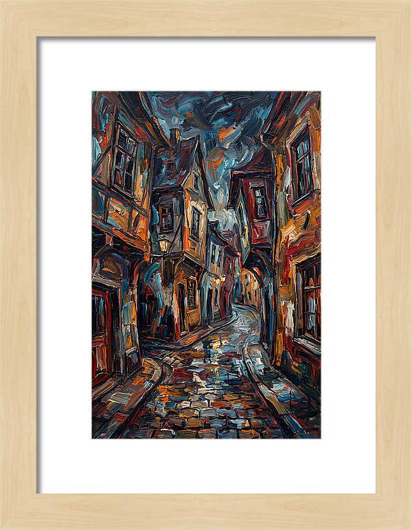 Cobblestone Street Serenity