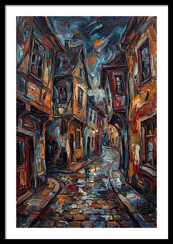 Cobblestone Street Serenity