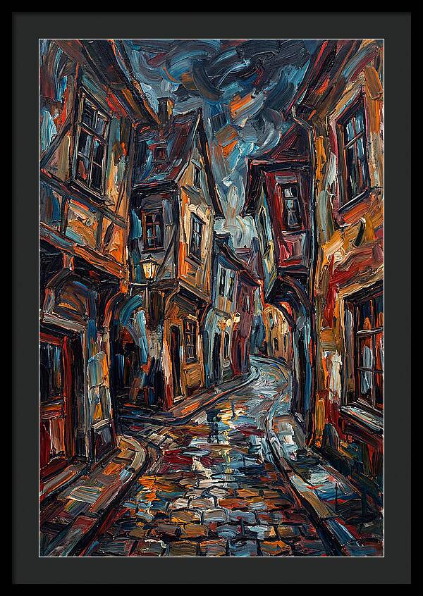 Cobblestone Street Serenity