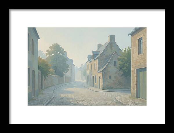 Cobblestone Street Serenity