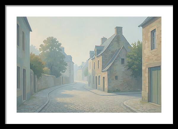 Cobblestone Street Serenity