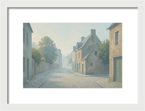 Cobblestone Street Serenity