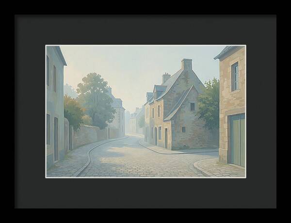 Cobblestone Street Serenity