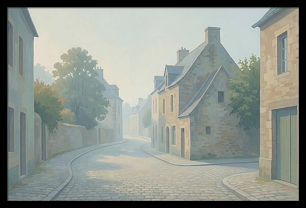 Cobblestone Street Serenity