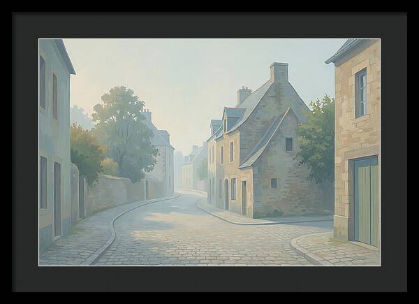 Cobblestone Street Serenity