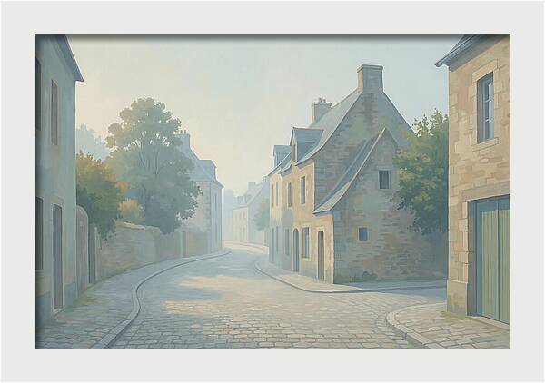 Cobblestone Street Serenity