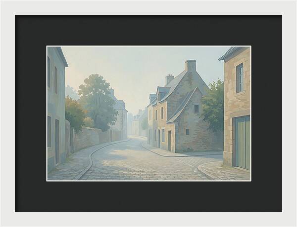 Cobblestone Street Serenity