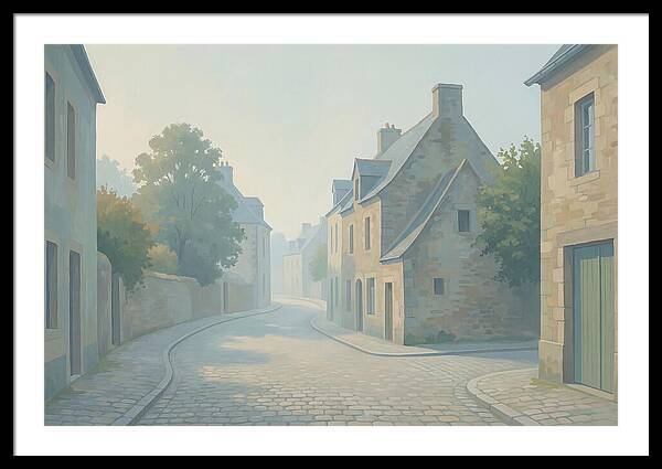 Cobblestone Street Serenity