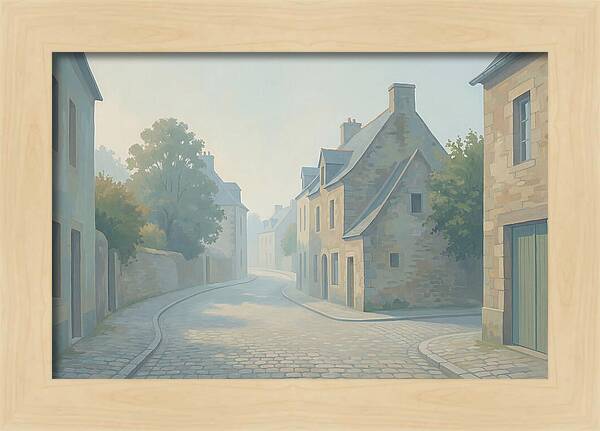 Cobblestone Street Serenity