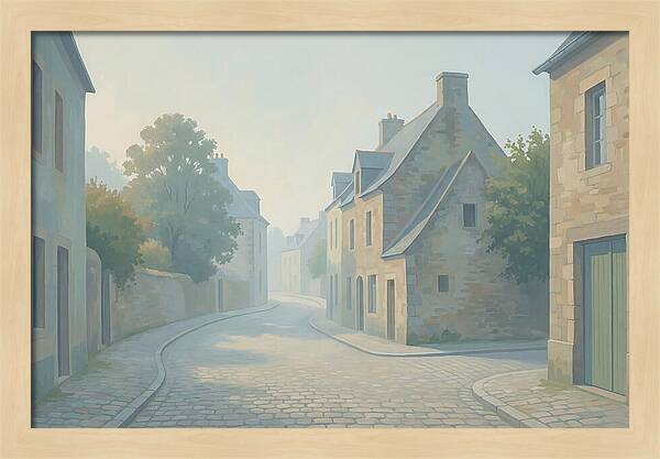 Cobblestone Street Serenity