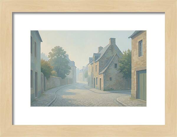 Cobblestone Street Serenity