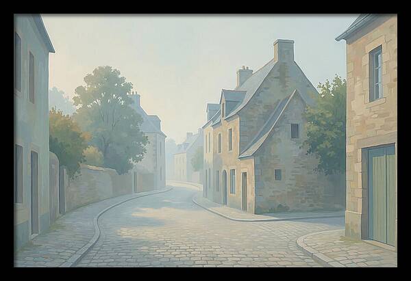 Cobblestone Street Serenity