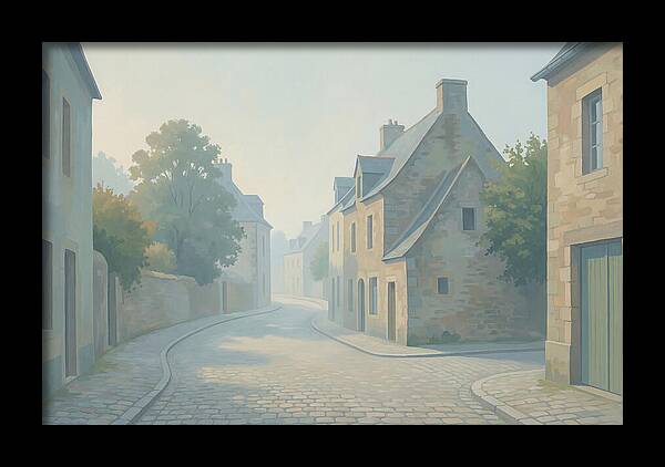 Cobblestone Street Serenity