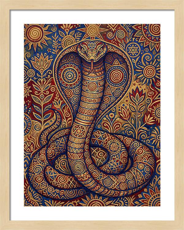 Cobra Folk Art