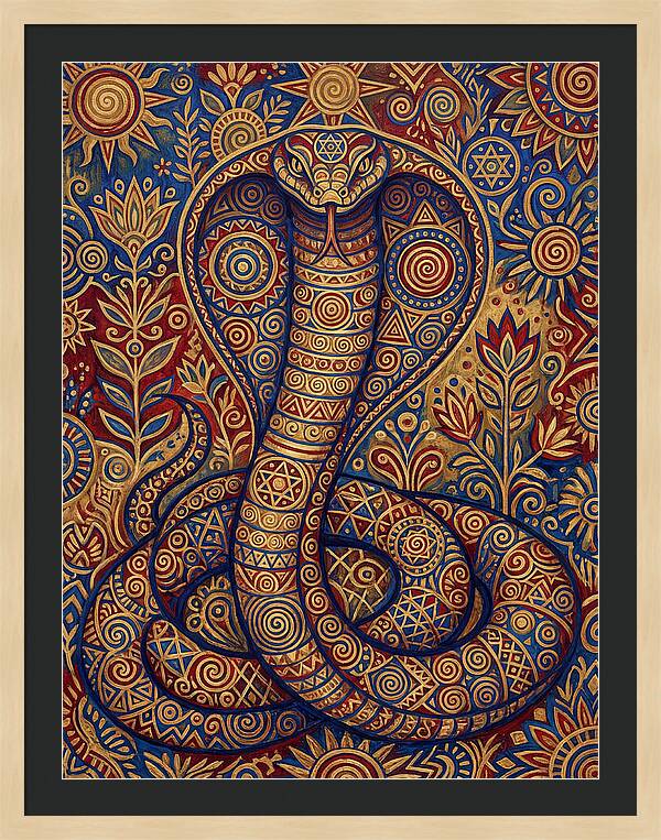 Cobra Folk Art